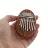 8-Key Mini Thumb Piano - Portable Wooden Finger Piano with Lanyard, Gift for Valentines Day, Adults, Beginners High-Quality Musical Instrument for