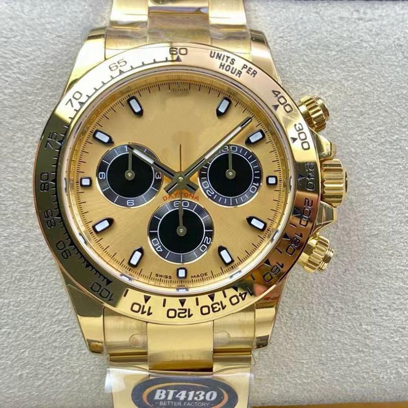 Мужские механические часы Laojia Daytona Многофункциональные 7750/4130