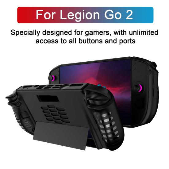 Чехол для игровой консоли Legion Go 2, противоударный, для портативной игровой машины, мягкий чехол, защитная накладка для игровой консоли, скин, игровые аксессуары