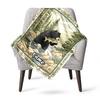 Bear Fishing Customize Your Name Outdoor Blanket Used For Chair Office Sofa Bed Camping Soft And Warm Giving Friends And Relatives Birthday Graduation