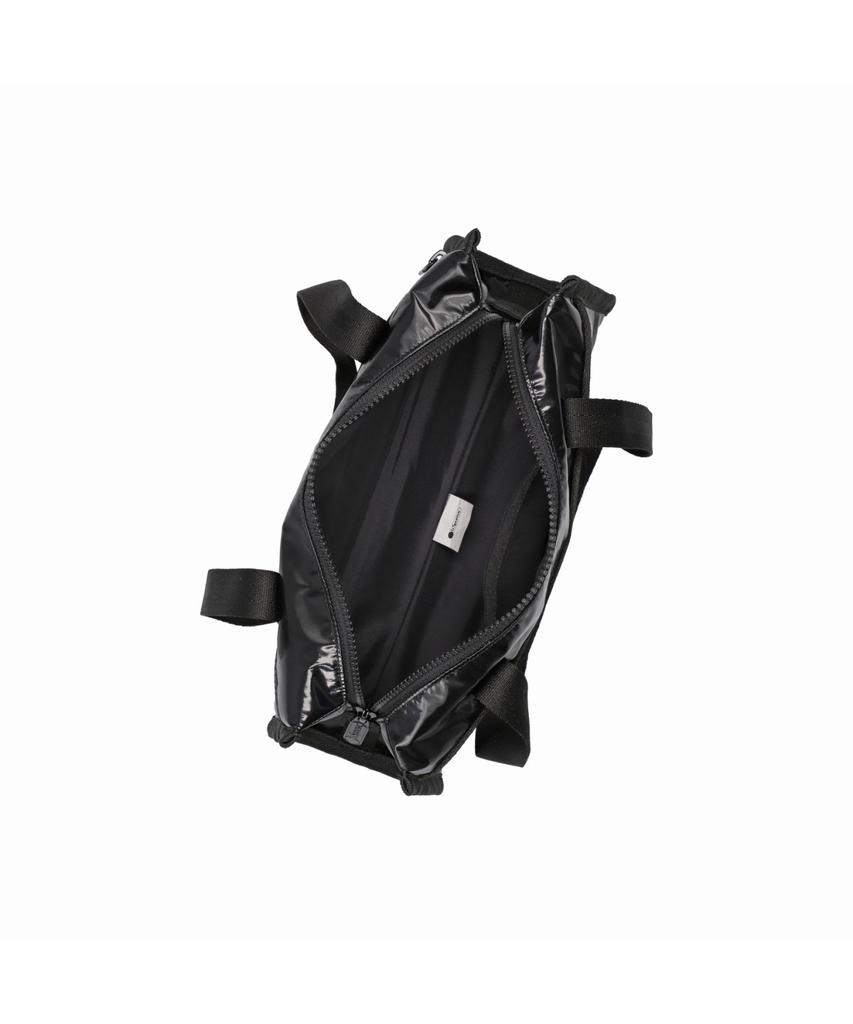 Lesportsac Черная блестящая квадратная сумка через плечо E/W [2049.M135]