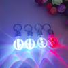 Novelty Lighting Mini Led Light Bulb Keychain Key Ring Illuminate Cartoon Car Key Ring Lamp Pendant Key Fob Christmas Gift