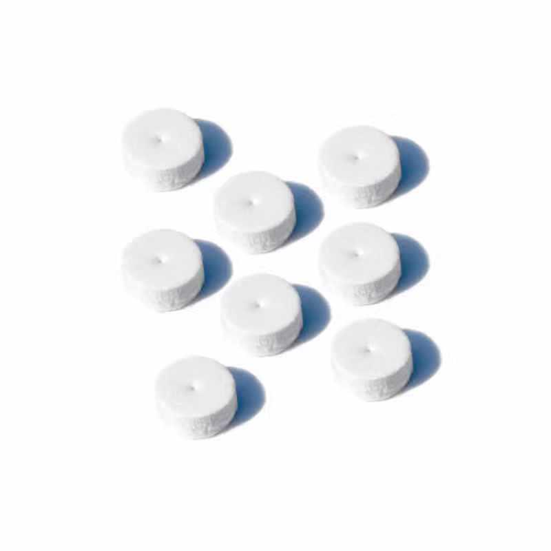 White Foam Shock-Absorbing Ear Stud Spacers – DIY Jewelry Accessories