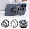 Strong Suction Phone Ring Holder Foldable Phone Stand New Magnetic Finger Clasp