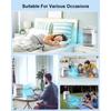Portable Air Conditioner Mini Air Cooler USB Air Conditioning Fan 700ml Ice Water Air Cooling Fan With Humidifier for Bedroom