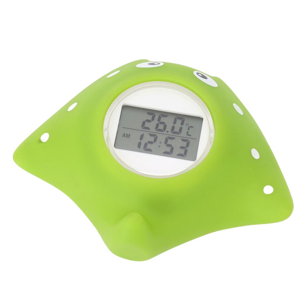 Baby Bath Thermometer Alarm LCD Display Fish Shaped Waterproof 0?60 Degrees Celsius Water