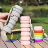 Retractable Folding  Silicone Water Bottle 500ML Foldable Drinking Cup  Hiking