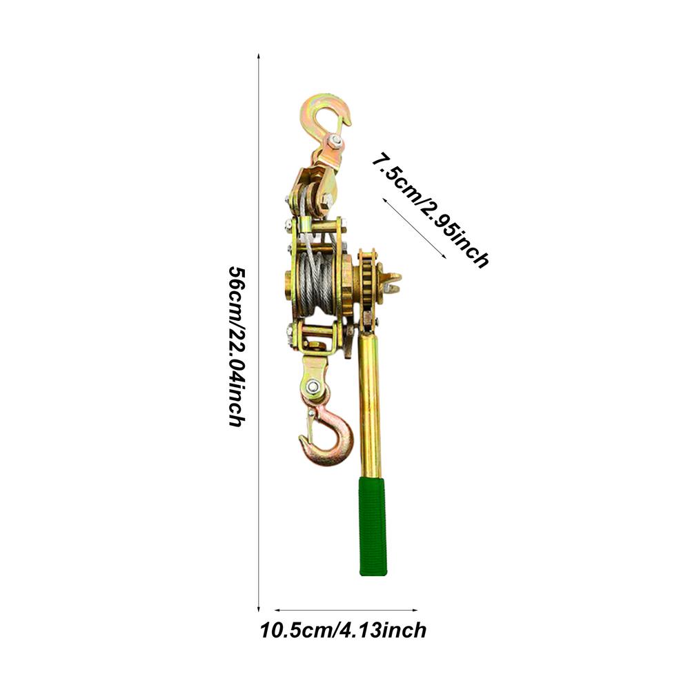Кабельный трещоточный натяжитель Натяжитель троса Сверхмощная трещоточная подъемная блочная система Проволочный трещоточный натяжитель с усиленными шестернями