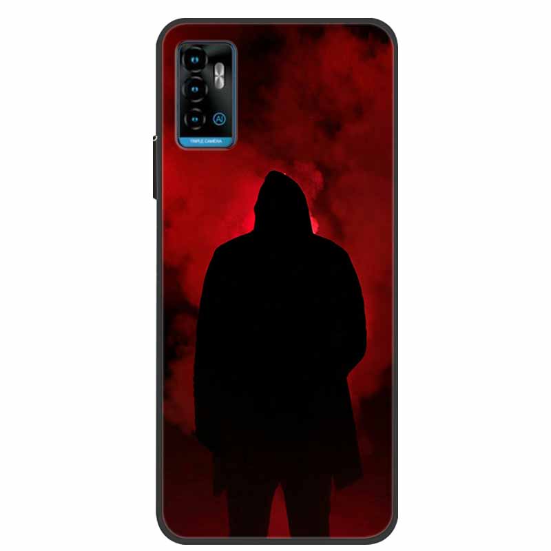 Для ZTE Blade A71 Чехол Силиконовая Задняя Крышка Чехол для Телефона Для ZTE Blade A71 Мягкие Чехлы для ZTE BladeA71 A 71 2021 Защитный Бампер