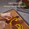 SUPOR Black Gold Sandalwood Dual-Use Cutting Board