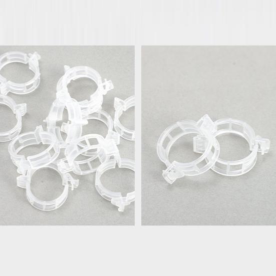 100/200/300 шт. Пластиковые зажимы для растений, многоразовые зажимы для томатной решетки, для вьющихся растений, винограда, огурцов, для использования в помещении и на открытом воздухе