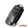 3-кнопочный складной корпус ключа для Volkswagen Vw Golf Passat Beetle Polo Bora Замена брелока Чехол для автомобильного ключа