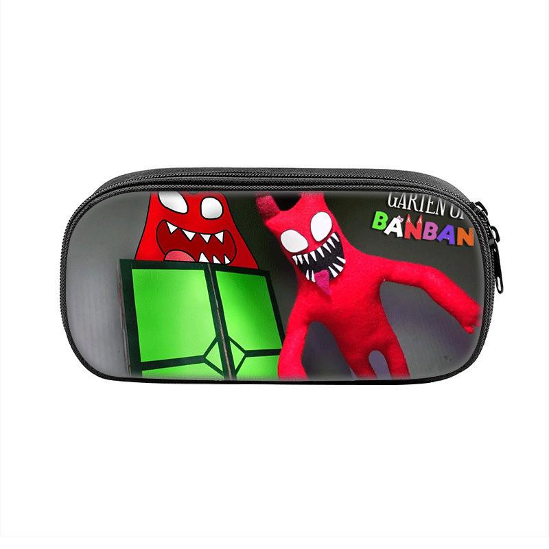 Garten Of Banban Pencil Case With Nylon Material For Students And School Supplies