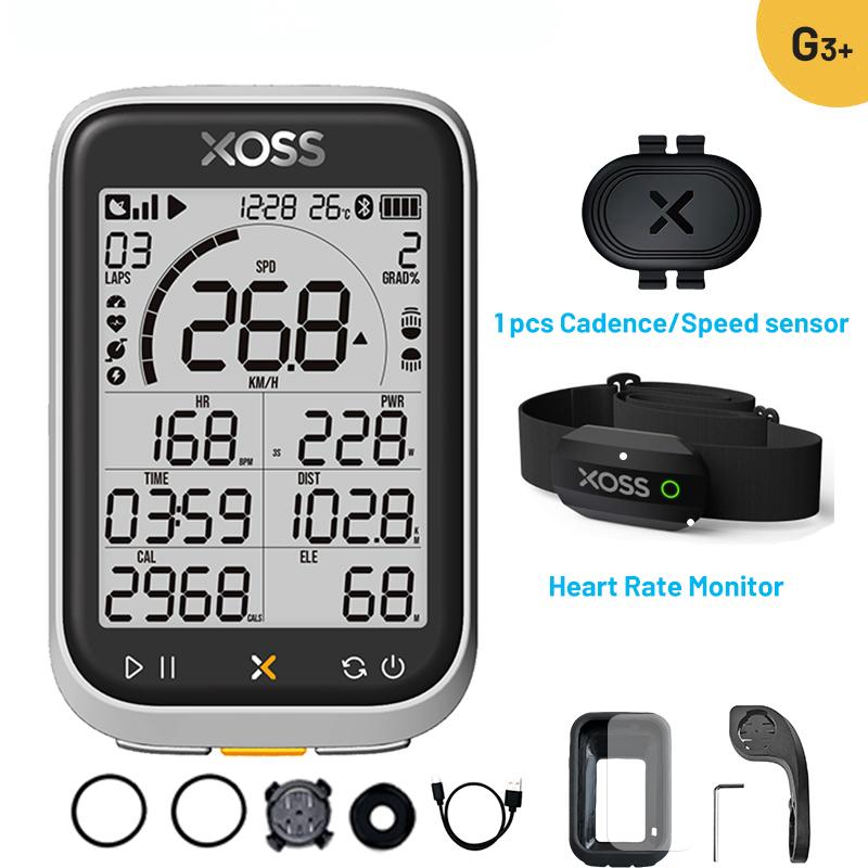XOSS g3 g3Plus Велокомпьютер Беспроводной GPS Спидометр для Велосипеда Дорожный Велосипед MTB Водонепроницаемый ANT+ Каденс Скорость Умный Велокомпьютер