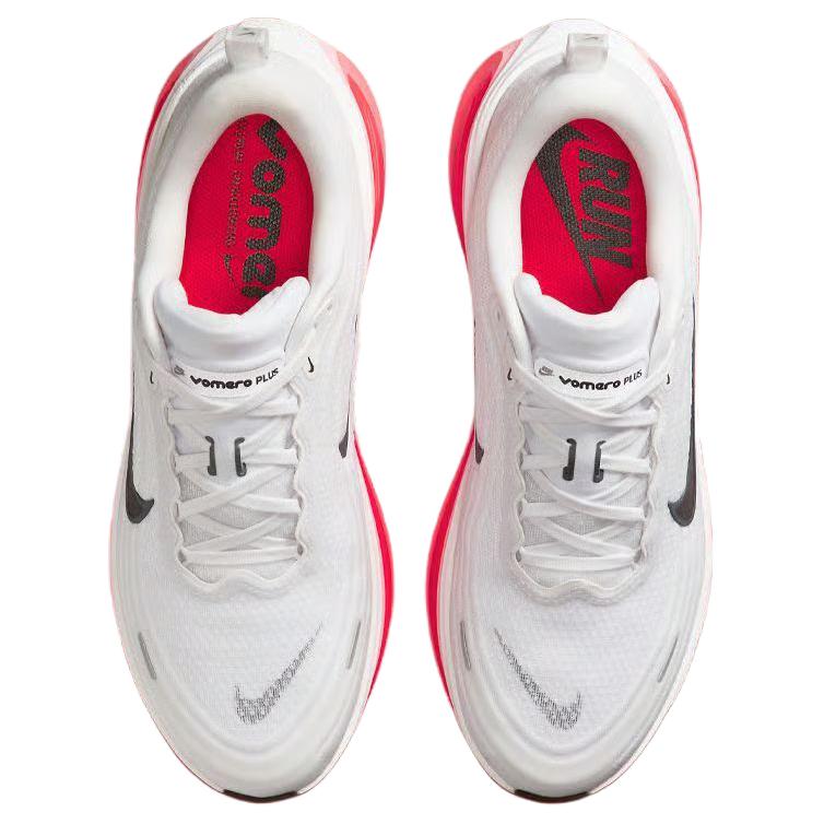 Nike Кроссовки Vomero Plus Белый Черный Ярко-малиновый HV8150-100