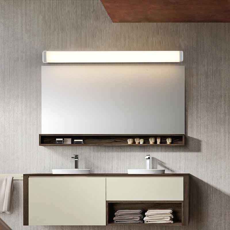 Modern LED Mirror Front Light Acrylic Long Lighting Bathroom Bedroom Vanity Mirror Lighting Indoor Led Lamp Lustre