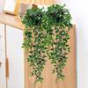 2 шт., искусственное растение, реалистичное моделирование, растение в горшке, натуральная зелень, искусственная лоза для внутреннего и наружного декора
