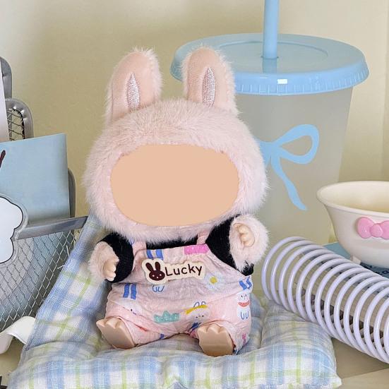 Doll Clothes Set for 17cm Labu-bu Luxury Chic Style Outfit Unique Doll Clothing Set Fashionable Doll Accessories for Collectors