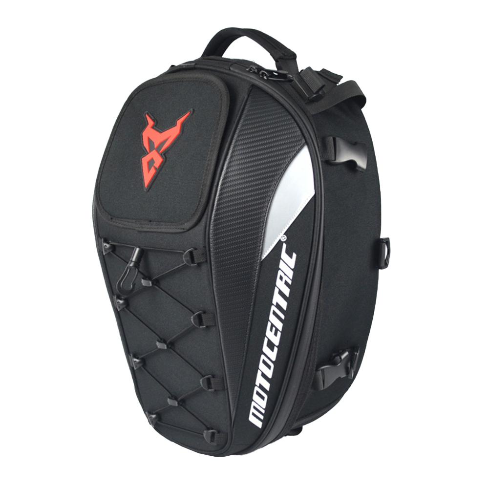 Сумка для мотоциклетного шлема Водонепроницаемая 22 л - 34 л Расширяемая Мотоциклетная хвостовая сумка Множество карманов Хранение багажа Рюкзак Аксессуары