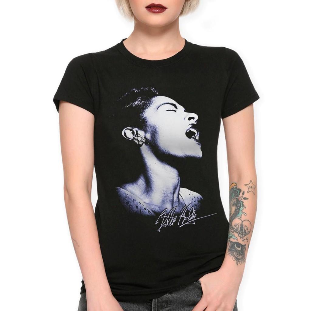 Billie Holiday T-Shirt, Men's and Women's Sizes (MSC-411220)