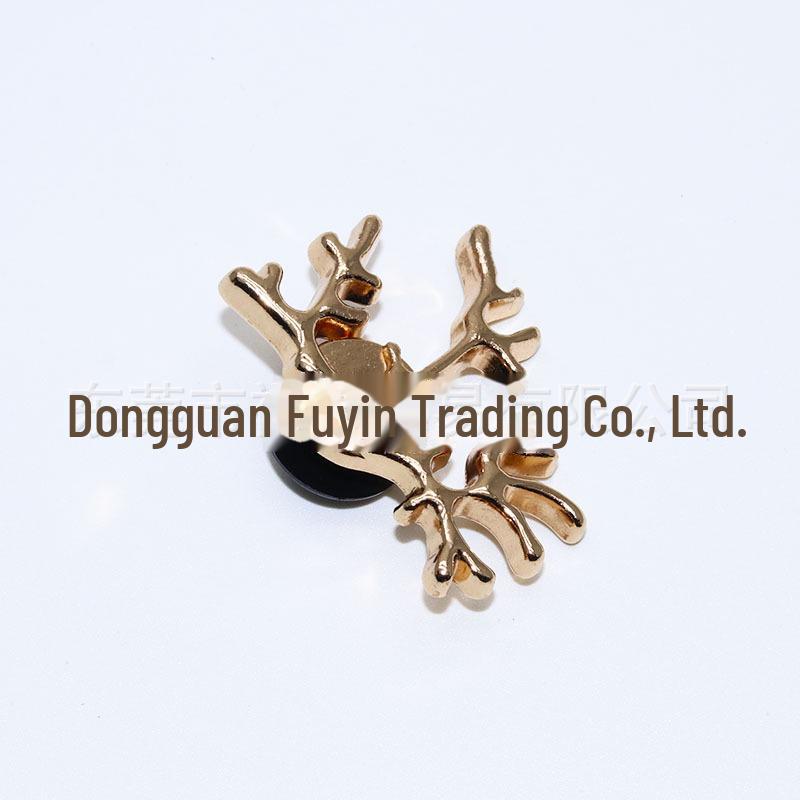 2024 Золотая металлическая пряжка для обуви в виде цветка Аксессуары для DIY и торговых центров