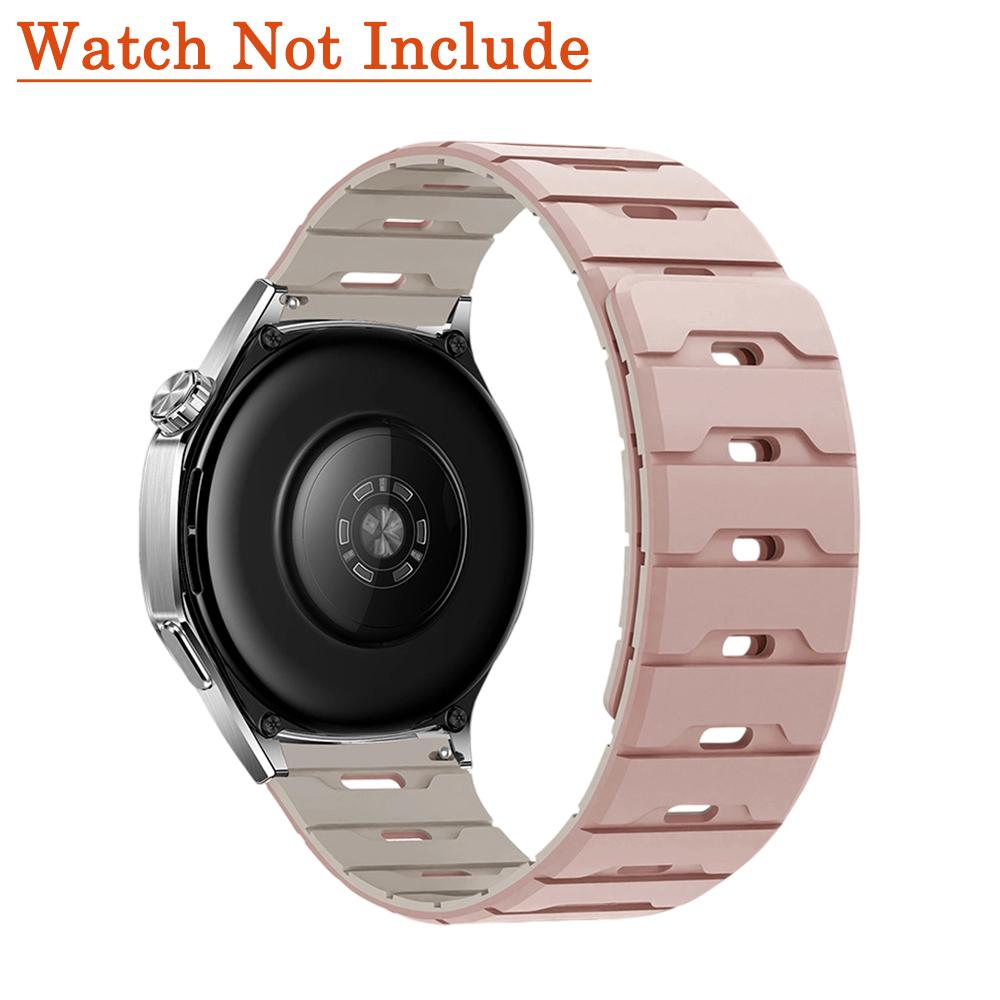 18мм 20мм 22мм Силиконовый ремешок для Huawei Watch GT6 GT5 6Pro GT4 46мм Магнитный ремешок для Samsung Galaxy Watch 7 6 5 4 Classic 5Pro
