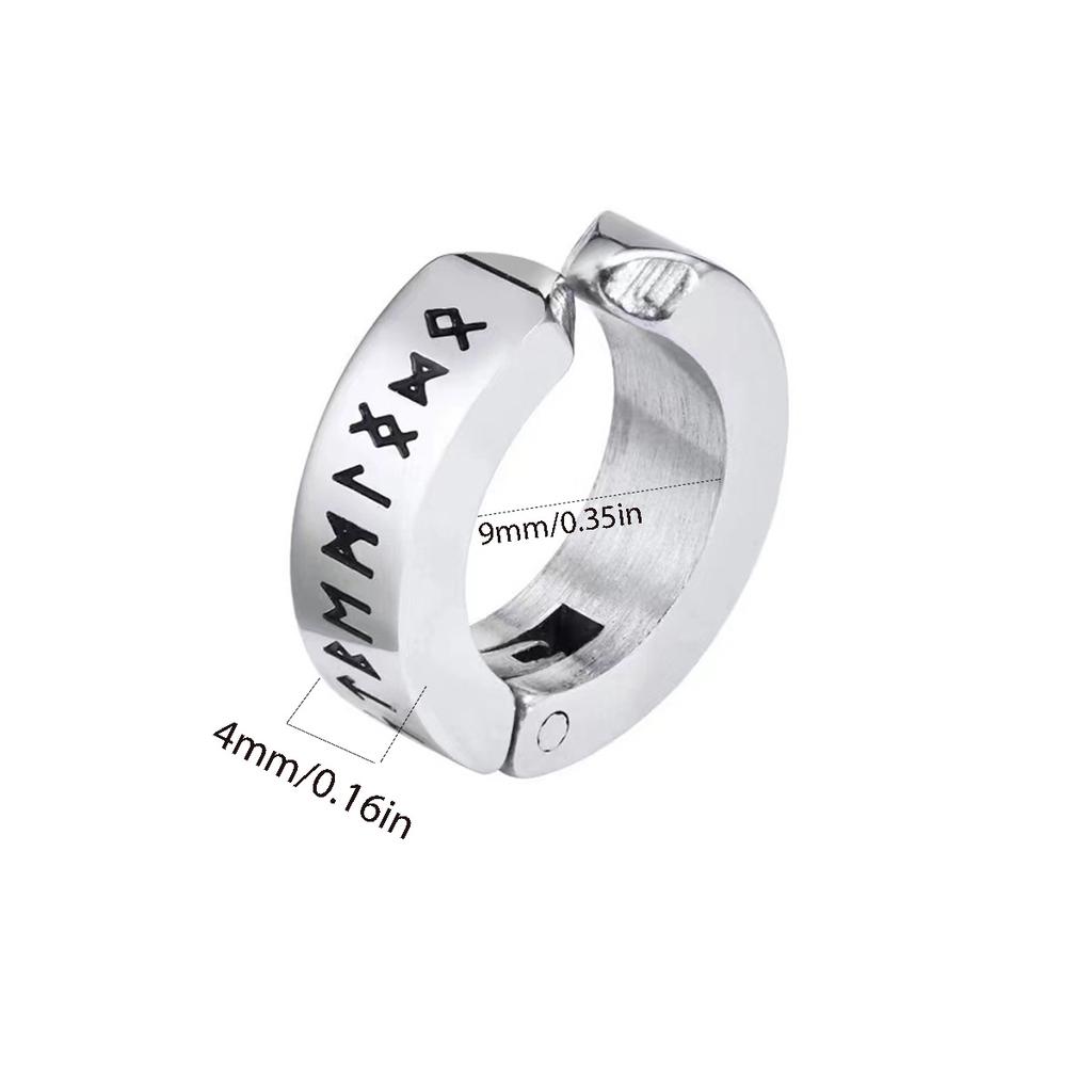 Мужские и женские модные серьги в стиле панк