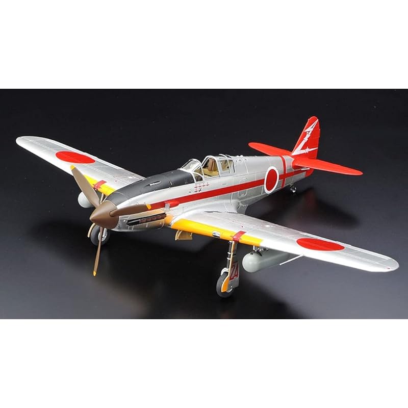 TAMIYA 1/48 Scale special project product Kawasaki type 3 fighter Hien I type ding Silver plating specifications Comes with camouflage decals plastic