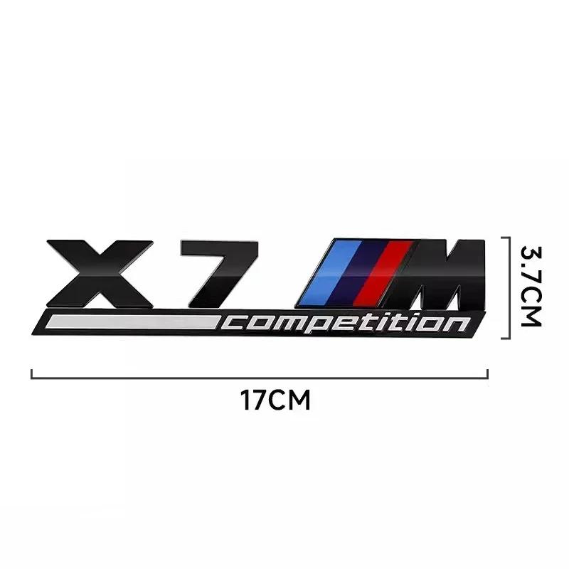 For BMW M3 M4 F07 F34 F30 F20 F10 E60 E46 E53 G01 Sticker 3D Car Decorative accessories M Badge Emblem Decoration Accessories BU1