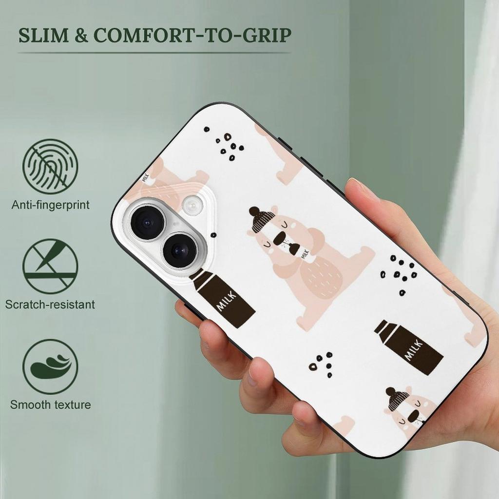 1 Pack For Iphone 17/17Air/17Pro/17ProMax Crystal TPU Shock Absorbing Case With Slim Fit, Smooth Buttons, Clear Surface And Grip