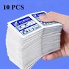 10-100pcs Premium Glasses Cleaning Wipes Streak-Free Lint-Free Anti-Static Cloth for Glasses Mobile Phone Screens and Lenses Disposable Portable