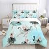 Cartoon Ballet Girl 3D Printed Bedding Set Duvet Covers Pillowcases Comforter Bedding Set Bedclothes Duvet Cover