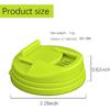 4 Pack Soda Can Covers Beer Beverage Can Covers Reusable Leakproof Drink Can Lids Protector for Beer, Juice & Soft Drink Beverage (Blue & Yellow)