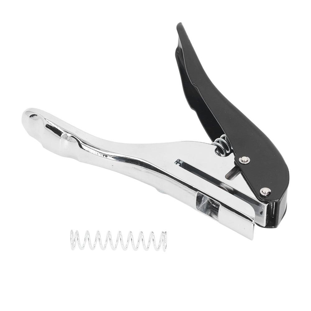 Portable Design Single Hole Punch 8mm Punch Size Heavy Duty Hole Puncher For Paper Cards