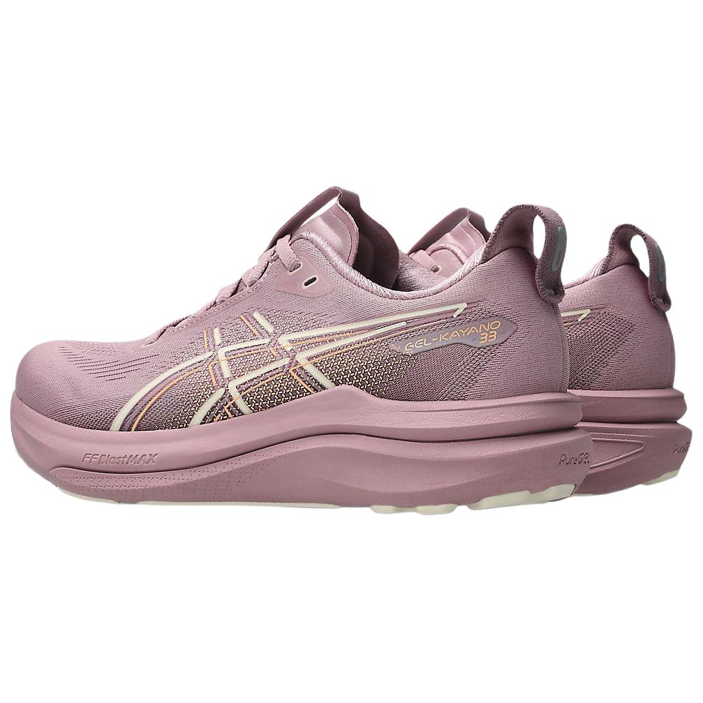 Asics Дышащие поддерживающие амортизирующие беговые кроссовки женские Таро Пурпурный 1012B939-500