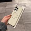 Подходит для iPhone 16 Чехол для телефона из жидкого силикона с вращающейся на 360 градусов магнитной подставкой и Перфорированный защитный чехол для Apple 15