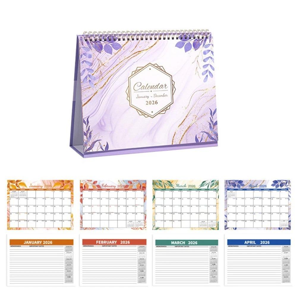 Printing Mini Calendar To Do List Daily Planner 2026 Schedule Planner  Desktop Decorations