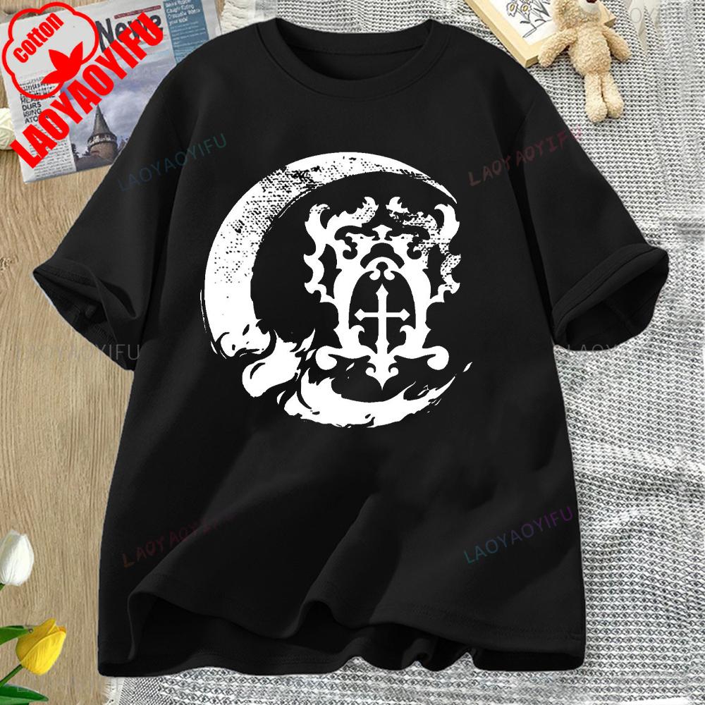 Castlevania Alucard Carmilla Printed T-shirt Tops Castlevania Alucard Street Fashion Hip Hop Casual Comfortable Personality