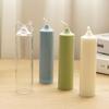 Supplies Party Clay Tools Clear Plastic Cylindrical Candle Mould Cake Decoration Church Soap Molds