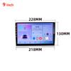 QLED 4core 2 Din Car Radio Android auto Carplay Android 13 GPS Car Audio 9 дюймов WIFI BT IPS Автомобильный мультимедийный проигрыватель