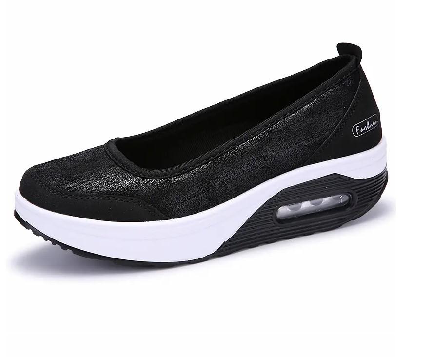 2025Новая женская обувь Модная обувь-лодочки с мелким вырезом, Слипоны, Удобные лоферы, Женская обувь на платформе, Zapatos Mujer