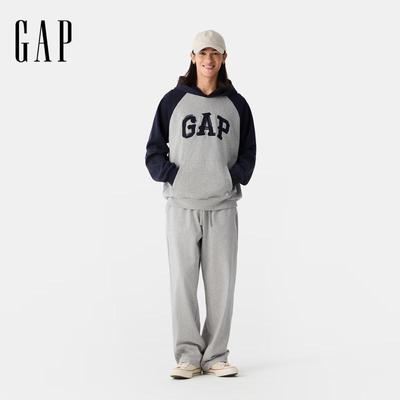 Gap Унисекс толстовка с капюшоном и регланом с логотипом в стиле каллиграфии