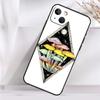 Psychedelic Mushrooms Florals Case For iPhone 14 16 15 Pro Max 11 12 13 Mini 7 8 Plus X XR XS MAX Soft Shockproof Cover