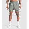 Беговые шорты 2 в 1, цвет зеленый A6a8f Ecjf