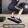 Yoga Wedge Block EVA Muscle Stretching Squat Wedge for Yoga Fitness Strength Training Home Workout Athletes Seniors Beginners