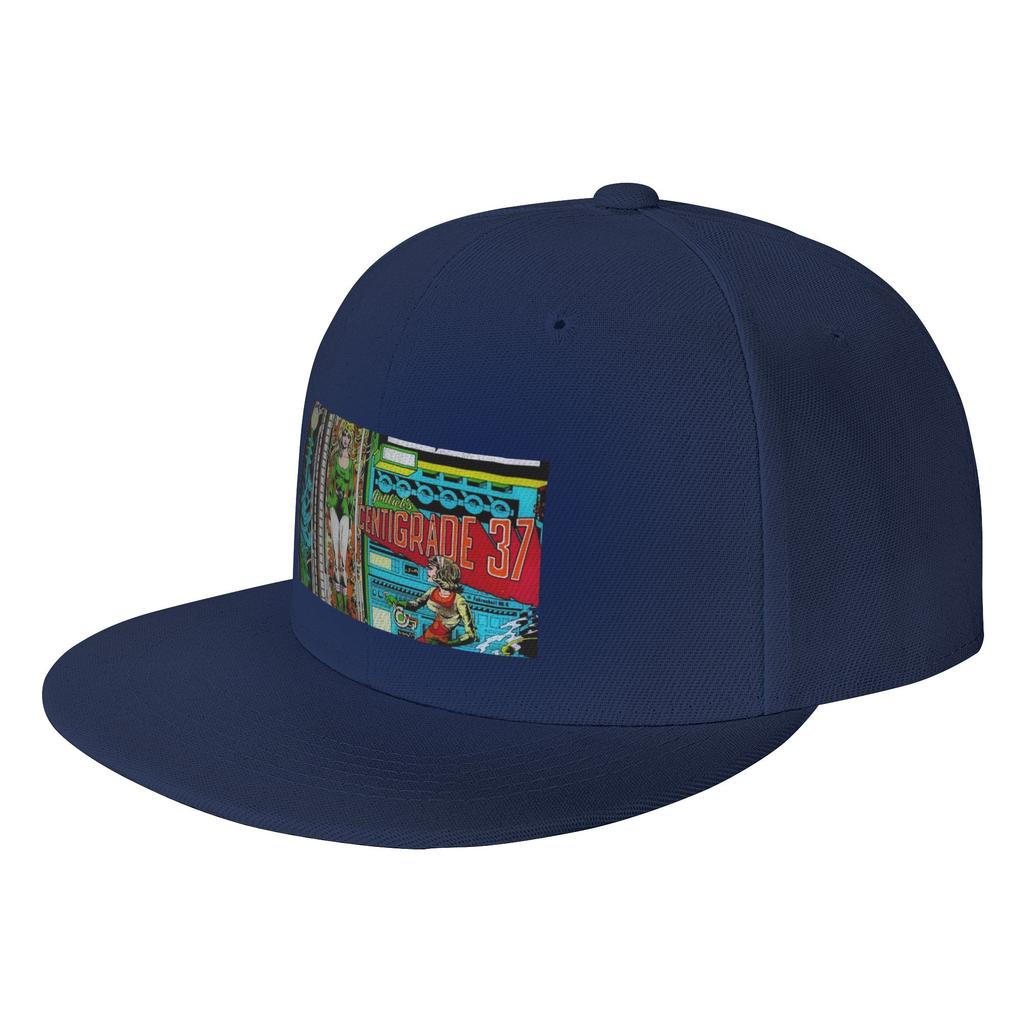 Fashion Centigrade s Pinball Art Flat Brim Sun Hat American Retro Hats For Unisex