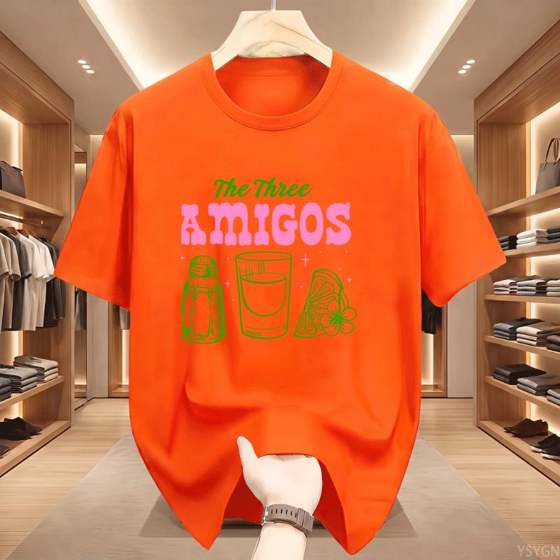 Summer Funny Drinking T Shirt For Unisex Unisex Tequila Funny Party Graphic T Shirts Casaul Crewneck Cotton Short Sleeve Printed