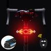 5 Modes USB Rechargeable LED Bike Turning Signal Taillight Waterproof Bicycle Remote Control Warning Lamp