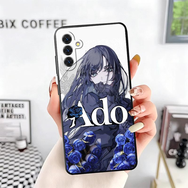 Ado Cartoon K-Kyogen X Uta Soft Phone Case for Samsung A17 A37 A57 A16 A26 A36 A56 A15 A25 A35 A55 A14 A24 A34 A54 A13 A23 A33 A