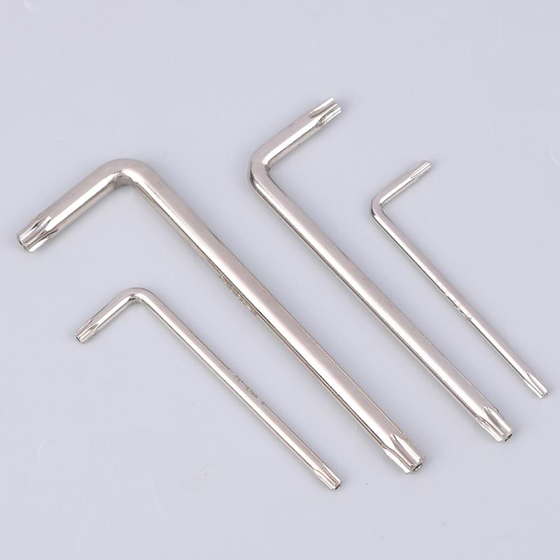 T6 T7 T8 T9 T10 T15 T20 T25 T30 T40 Шестилопастная Torx Головка Защитный Болт с Отверстием под Отвертку Отвертка Ключ